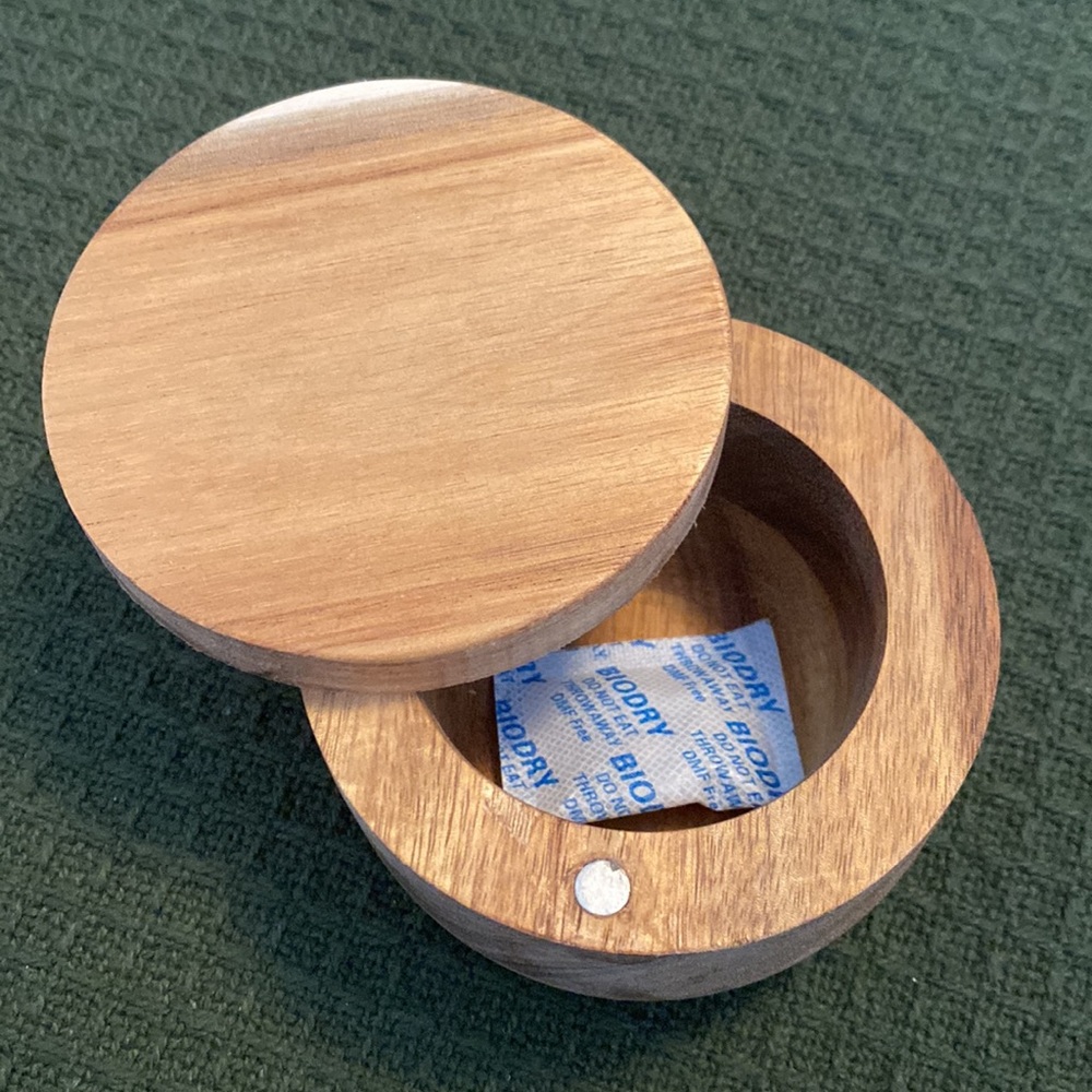 NWOT- Wood Salt Box